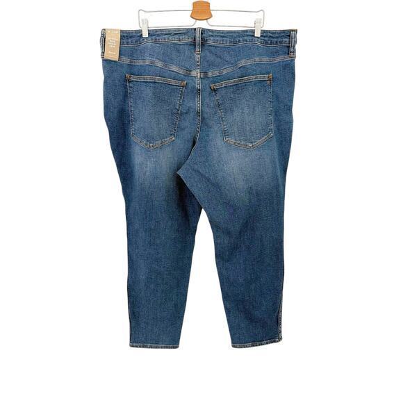 NWT Madewell Plus 10" High-Rise Skinny Crop Jeans in Bradfield Wash Size 24W - Picture 4 of 10